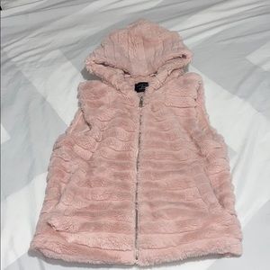 Pink Fur Coat